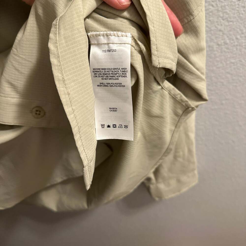 Columbia Men's PFG Tamiami II Long-Sleeve Shirt in Fossil - Picture 5 of 9